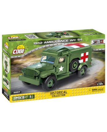 COBI 2257 Historical Collection WWII Ambulance WC 54  293 klocki