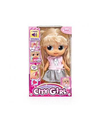 Bayer Lalka City Girl 31cm z dźwiękiem 93221AC