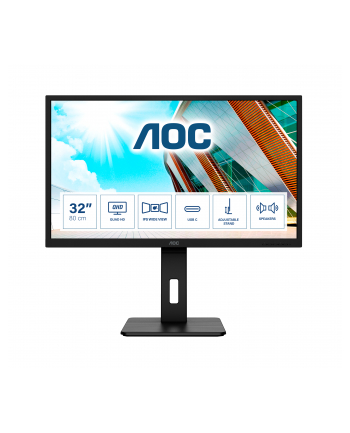 aoc Monitor Q32P2CA 31.5 cali IPS HDMIx2 DP USB-C Pivot