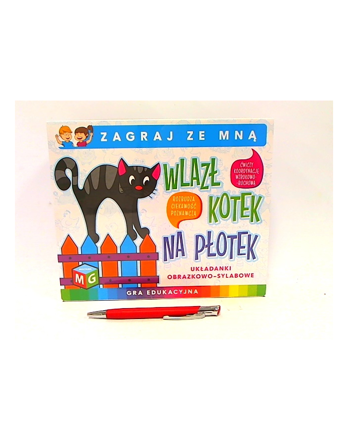 multigra Gra edukacyjna Wlazł kotek na płotek 0085 00853 główny