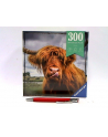 ravensburger RAV puzzle Momenty 300 Szkocka krowa 13273 - nr 1