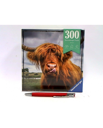ravensburger RAV puzzle Momenty 300 Szkocka krowa 13273