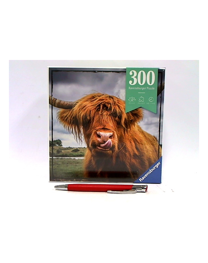 ravensburger RAV puzzle Momenty 300 Szkocka krowa 13273 główny