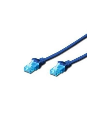 DIGITUS CAT 5e U-UTP patch cable PVC AWG 26/7 length 15m color blue
