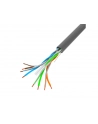 LANBERG LCU6-11CU-0305-S Lanberg kabel instalacyjny UTP, kat. 6, drut CU, 305m, szary - nr 11