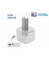 D-ELOCK M.2 Docking Station for 2xM.2 NVMe PCIe SSD with Clone function - nr 12