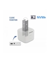 D-ELOCK M.2 Docking Station for 2xM.2 NVMe PCIe SSD with Clone function - nr 19