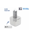 D-ELOCK M.2 Docking Station for 2xM.2 NVMe PCIe SSD with Clone function - nr 2