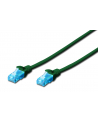 DIGITUS CAT 5e U-UTP patch cable PVC AWG 26/7 length 30m color green - nr 1