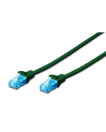 DIGITUS CAT 5e U-UTP patch cable PVC AWG 26/7 length 30m color green