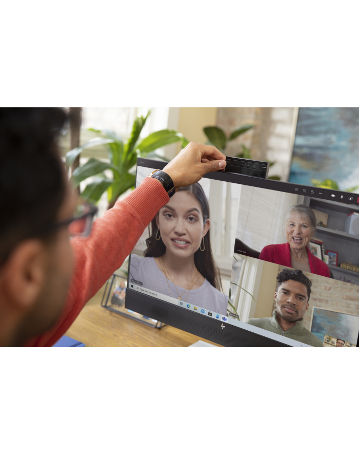 hp inc. HP E24mv G4 23.8inch IPS FHD Conferencing Monitor 16:9 1000:1 250cd/m2 5ms HDMI VGA DP USB-A 3.1 Warr 1/1/0 główny