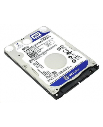 western digital WD Blue Mobile 500GB HDD 5400rpm SATA serial ATA 6Gb/s 128MB cache 2.5inch RoHS compliant intern Bulk