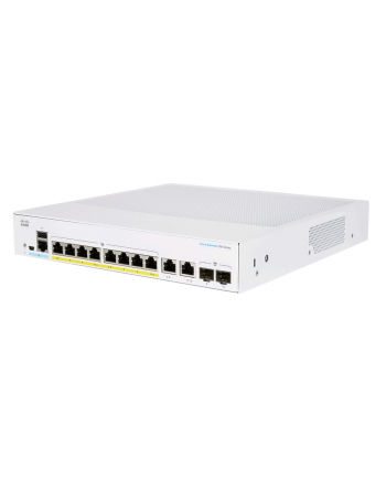 CISCO Business Switching CBS250 Smart 8-port Gigabit Partial PoE 45W Desktop External Power Supply