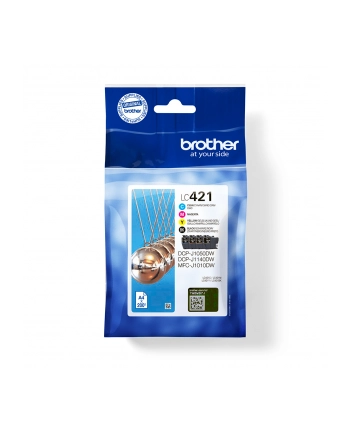BROTHER 4-pack of Black Cyan Magenta and Yellow 200-page standard capacity ink cartridges for DCP-J1050DW MFC-J1010DW and DCP-J11 nr 1