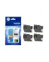 BROTHER 4-pack of Black Cyan Magenta and Yellow 200-page standard capacity ink cartridges for DCP-J1050DW MFC-J1010DW and DCP-J11 - nr 44