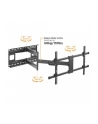 TECHLY Wall Bracket Extendable Arm up to 1015 mm for LCD 43-80inch Black - nr 19
