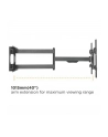 TECHLY Wall Bracket Extendable Arm up to 1015 mm for LCD 43-80inch Black - nr 35
