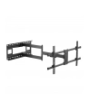 TECHLY Wall Bracket Extendable Arm up to 1015 mm for LCD 43-80inch Black - nr 6