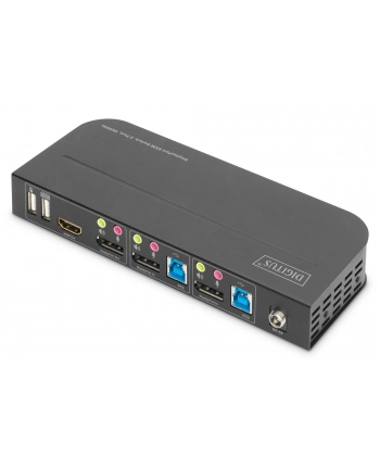 DIGITUS KVM Switch 2x1 DP DP/HDMI OutUSB 4Kx2K60Hz nr 2