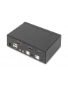 DIGITUS KVM Switch 2x1 HDMI 2-Port Single Display 4K/30Hz FreeSync - nr 39