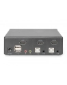 DIGITUS KVM Switch 2x1 HDMI 2-Port Single Display 4K/30Hz FreeSync - nr 40