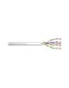 DIGITUS CAT 6 U-UTP patch cable raw length 305m paper box AWG 26/7 LSZH simplex color grey - nr 9