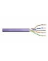 DIGITUS Installation cable cat.6 U/UTP Dca solid wire AWG 23/1 LSOH 100m violet - nr 4