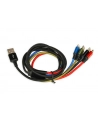 IBOX USB MULTI 4 IN 1 CABLE: 2X USB-C MICRO USB LIGTNING - COLOR CABLE - nr 4