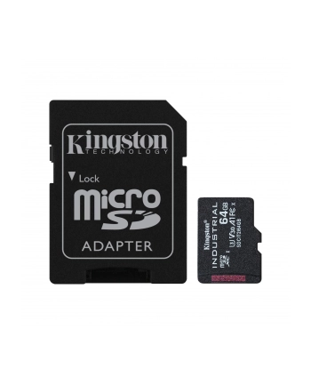 KINGSTON 64GB microSDXC Industrial C10 A1 pSLC Card + SD Adapter nr 2