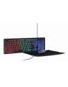 GEMBIRD 3-in-1 backlight desktop set Kolor: CZARNY US layout - nr 12