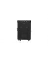 LANBERG free standing rack 19inch cabinet 15U 600x600 glass door LCD flat pack Kolor: CZARNY - nr 27