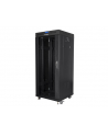 LANBERG free standing rack 19inch cabinet 27U 600x600 glass door LCD flat pack Kolor: CZARNY - nr 3