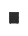 LANBERG free standing rack 19inch cabinet 15U 600x800 glass door LCD flat pack Kolor: CZARNY - nr 12