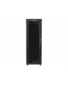 LANBERG free standing rack 19inch cabinet 37U 600x800 glass door LCD flat pack Kolor: CZARNY - nr 14