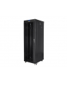 LANBERG free standing rack 19inch cabinet 37U 600x800 glass door LCD flat pack Kolor: CZARNY - nr 8
