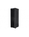 LANBERG free standing rack 19inch cabinet 42U 600x800 glass door LCD flat pack Kolor: CZARNY - nr 28