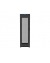 LANBERG free standing rack 19inch cabinet 42U 600x800 mesh door LCD flat pack Kolor: CZARNY - nr 29