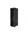 LANBERG free standing rack 19inch cabinet 47U 800x1000 glass door LCD flat pack Kolor: CZARNY - nr 9
