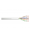 DIGITUS CAT 6A U-UTP patch cable raw length 100m paper box AWG 26/7 LSZH simplex color grey - nr 4