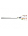 DIGITUS CAT 6A U-UTP patch cable raw length 100m paper box AWG 26/7 LSZH simplex color grey - nr 5