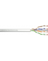 DIGITUS CAT 6A U-UTP patch cable raw length 100m paper box AWG 26/7 LSZH simplex color grey - nr 7