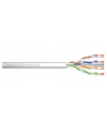 DIGITUS CAT 6 U-UTP patch cable raw length 305m paper box AWG 26/7 LSZH simplex color grey - nr 9