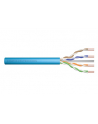 DIGITUS DK-1614-A-VH-5 CAT 6A U-UTP installation cable 500MHz Dca EN 50575 AWG 23/1 500m drum sx blue - nr 3