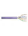 DIGITUS Installation cable cat.6 U/UTP Dca solid wire AWG 23/1 LSOH 50m violet - nr 2