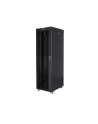 LANBERG rack cabinet 19inch free-standing 42U/600x1000 with glass door LCD self-assembly flat pack Kolor: CZARNY - nr 23