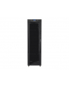 LANBERG rack cabinet 19inch free-standing 42U/600x1000 with glass door LCD self-assembly flat pack Kolor: CZARNY - nr 24
