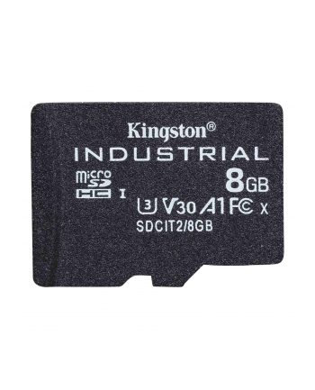 KINGSTON 8GB microSDHC Industrial C10 A1 pSLC Card Single Pack w/o Adapter