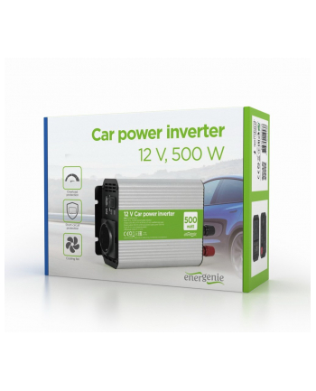 GEMBIRD EG-PWC500-01 12 V Car power inverter 500 W