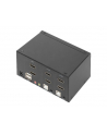 DIGITUS KVM Switch 2x2 HDMI 2-Port Dual Display 4K/30Hz FreeSync - nr 46