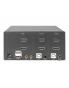 DIGITUS KVM Switch 2x2 HDMI 2-Port Dual Display 4K/30Hz FreeSync - nr 39